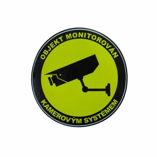 OPTIX Hikvision Samolepka - objekt monitorován kamerovým ...