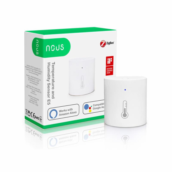 NOUS E5 Tuya/ZigBee, Senzor teploty a vlhkosti