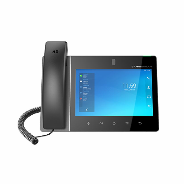Grandstream GXV3480 VoIP telefon, 16x SIP, barevný dotyko...