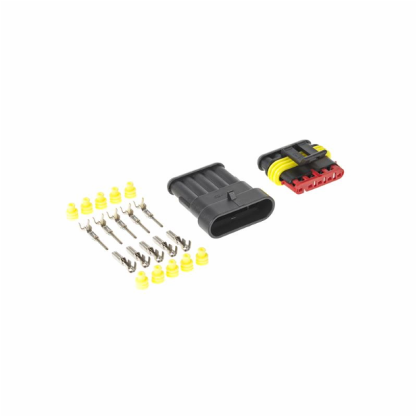 Konektor Superseal 1.5 5x Konektor Superseal 1.5 5x