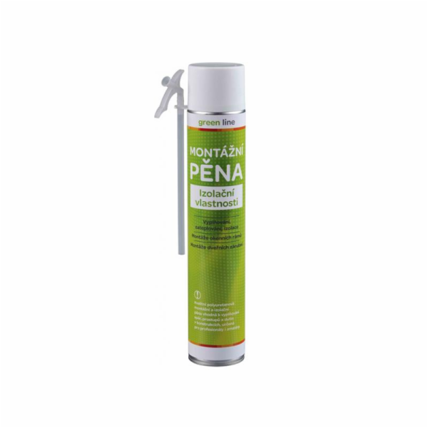 Pěna trubičková 750ml Green line montážní