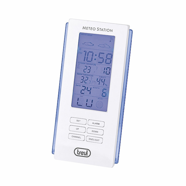 Meteostanice Trevi, ME 3108/WH, hodiny, displej, externí ...