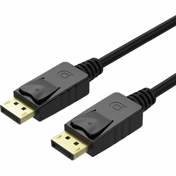 UNITEK Y-C608BK DisplayPort kabel 2 m Černá
