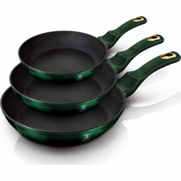 BerlingerHaus sada pánví 3ks BH-6168 Emerald
