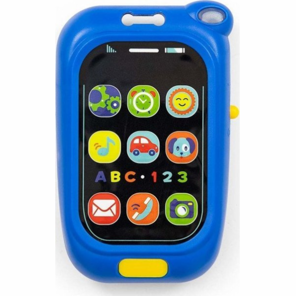 Interaktivní první telefon Modrý