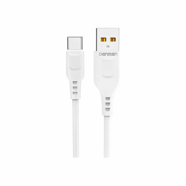 DENMEN D01T USB cable USB - USB-C 2 4A 1M White