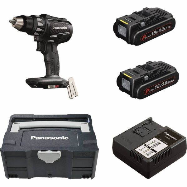 Panasonic EY74A2PN2G vrtačka/šroubovák 18 V 2 x 3 Ah baterie
