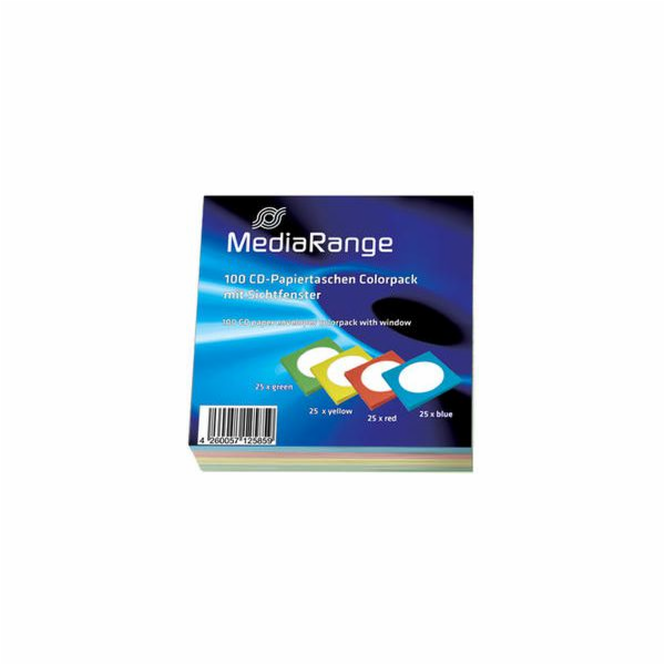 CD/DVD Papierhüllen Color-Pack, Schutzhülle