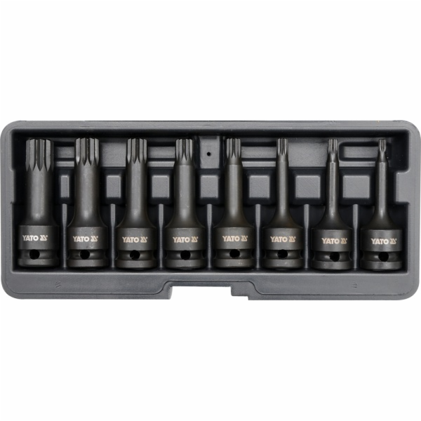 YATO SPLINE IMPACT WRENCHES 8 pcs. 1069