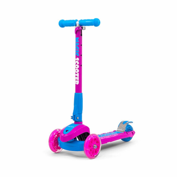Dětská koloběžka Milly Mally Magic Scooter pink-blue
