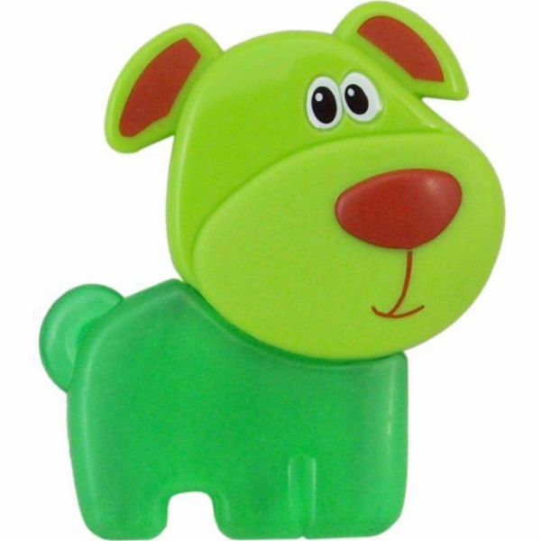 Chladící kousátko Baby Mix Pejsek zelené