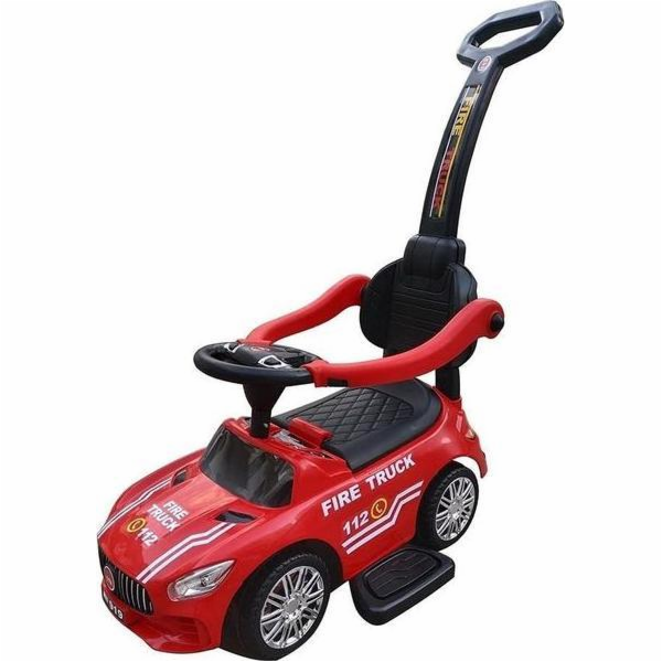 Dětské odrážedlo se zvukem a vodící tyčí Baby Mix HASIČI ...