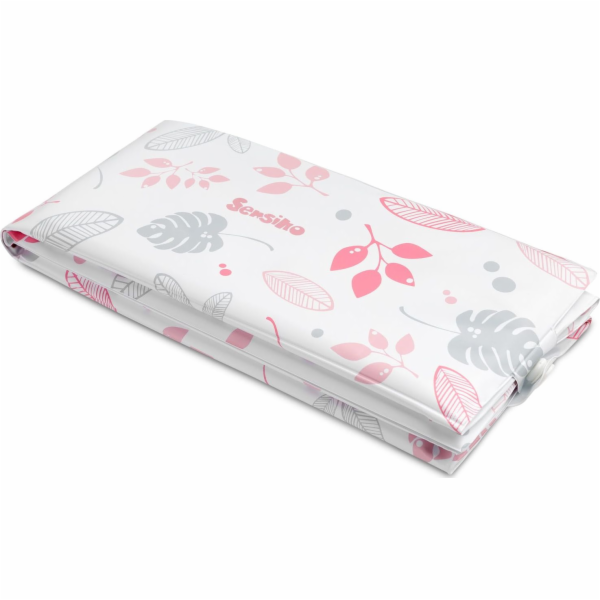 Cestovní přebalovací podložka Sensillo Floral růžová
