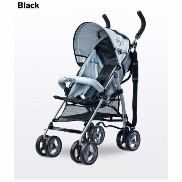 CARETERO Alfa black 2021 golfový kočárek