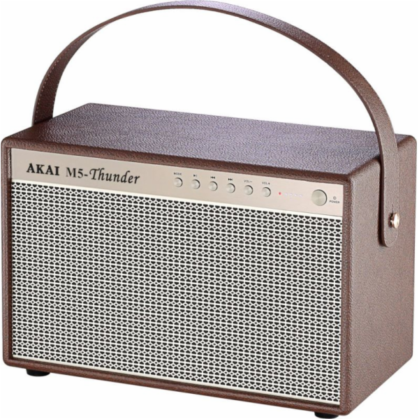 Reproduktor AKAI, M5-THUNDER, přenosný, Bluetooth, USB, 18 W