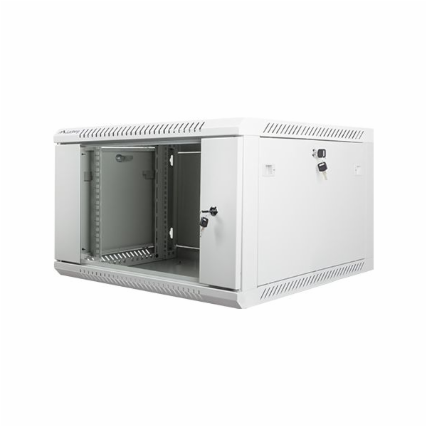 LANBERG 19" RACKOVÁ SKŘÍŇ PRO MONTÁŽ NA STĚNU 6U/600X600 ...