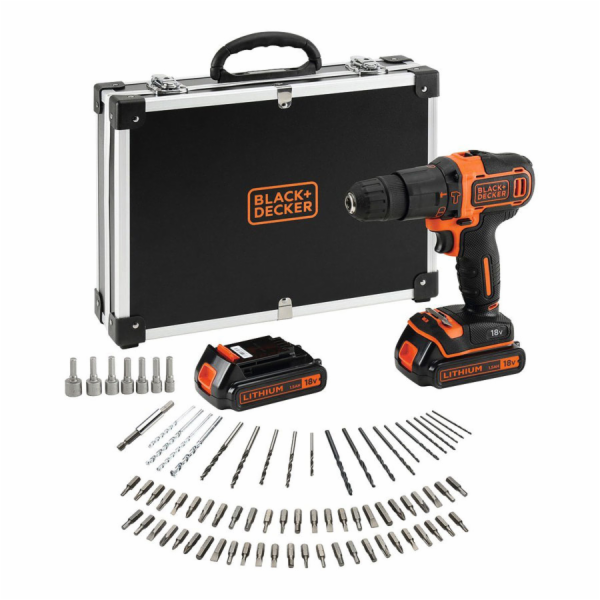 Black & Decker BDCHD18BAFC příklepová vrtačka 18V