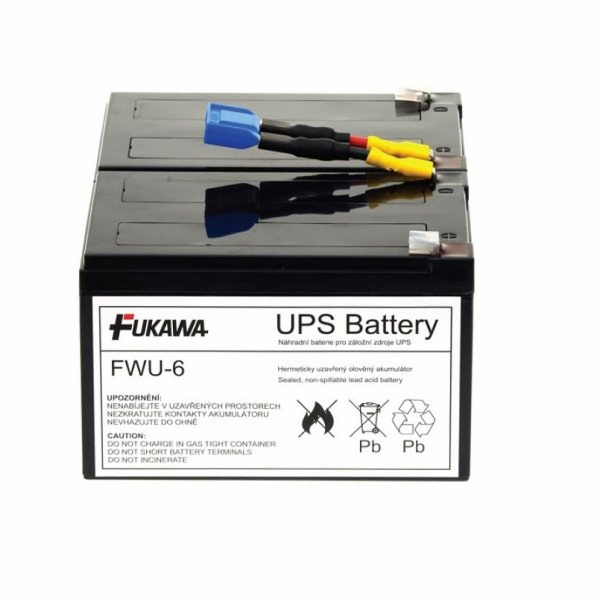 FIAMM FWU-6 12417 FUKAWA olověná baterie FWU6 do UPS APC/...