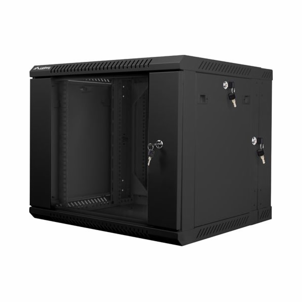 LANBERG RACK CABINET 19” DOUBLE-SECTION WALL-MOUNT 9U/600...