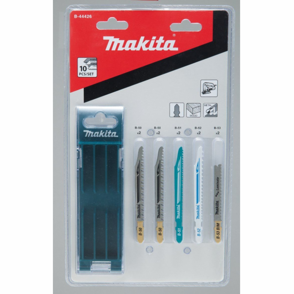 Sada pilových listů Makita B-44426, 10 kusů