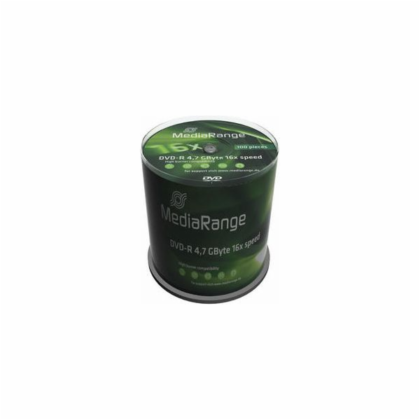 MediaRange DVD-R 4,7 GB, prázdné DVD disky