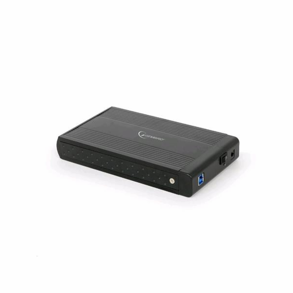 GEMBIRD Externí box pro 3.5" zařízení, USB 3.0, SATA, černý