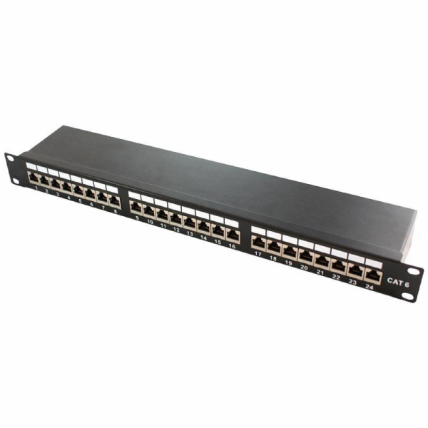 LOGILINK NP0061 LOGILINK- Patch Panel 19 Cat.6A STP 24-po...