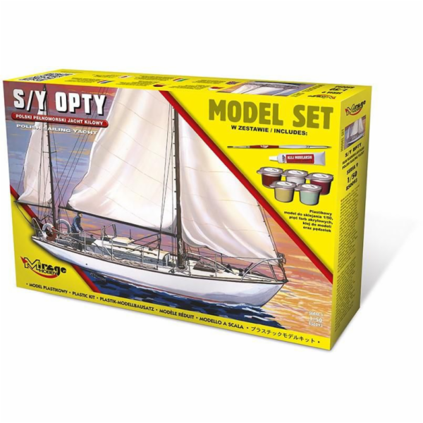 S/Y Opty Polski jacht kilowy zestaw
