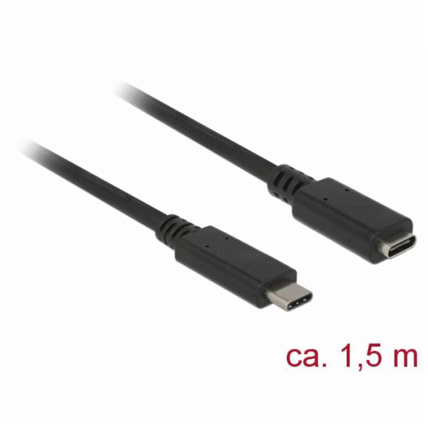 DeLOCK prodlužovací kabel USB 3.2 Gen 1, USB-C samec > US...