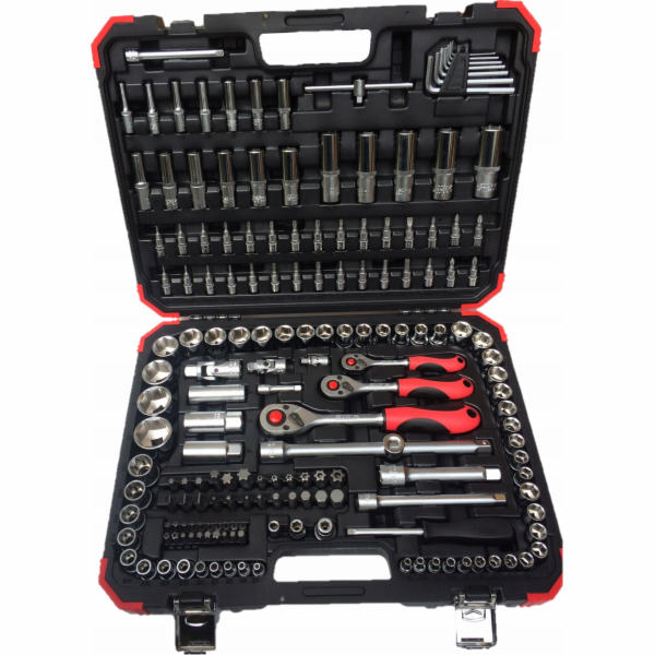 GEDORE red Steckschl.-Satz 1/4"+ 3/8"+1/2" 172-teilig
