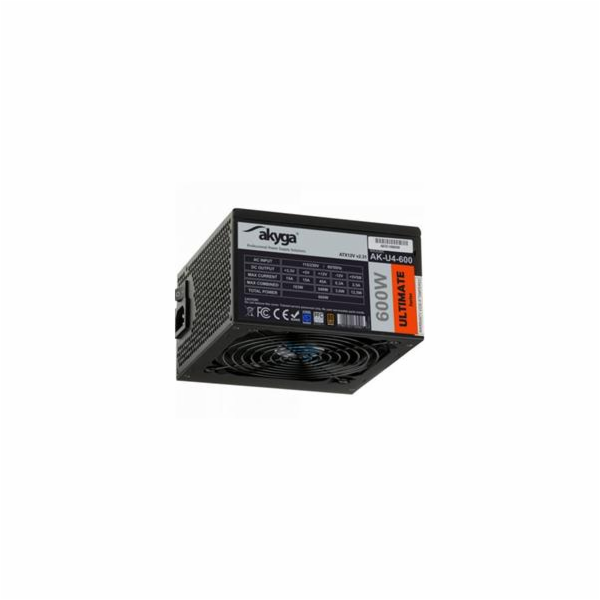 Akyga PC zdroj 600W Ultimate Series modulární 80+ Bronze ...