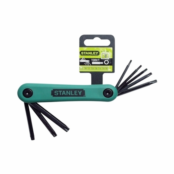 STANLEY 8-dílná sada imbus klíčů Torx