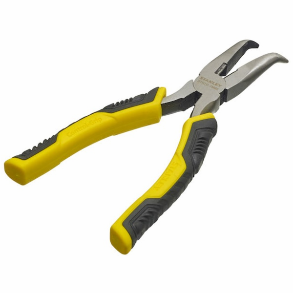 STANLEY 200mm kleště se zahnutými čelis