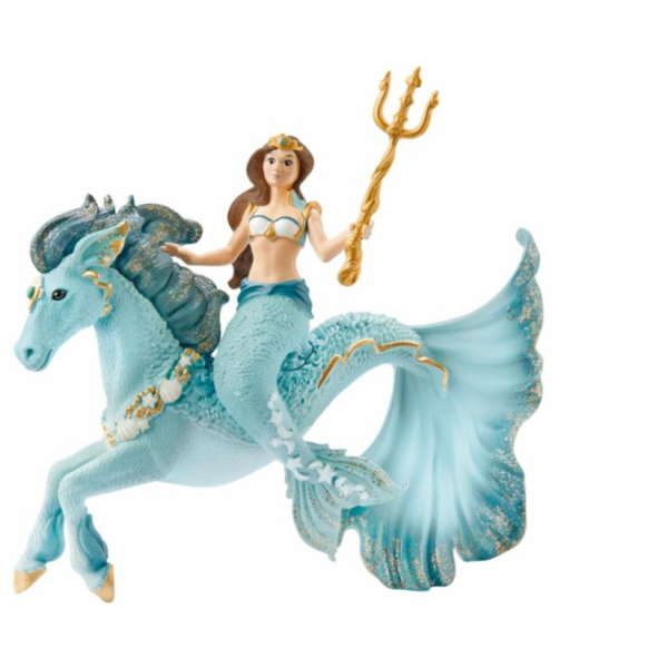 Schleich 70594 Mořská panna Eyela na podvodním jednorožci
