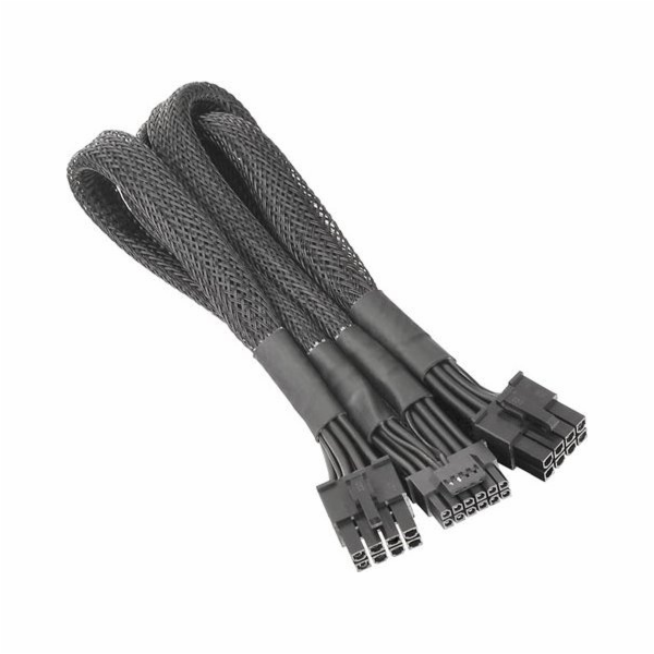 Sleeved PCIe Gen 5 Splitter Kabel