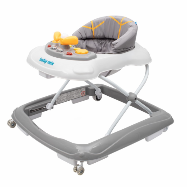 Baby Mix s volantem a silikonovými kolečky graphit