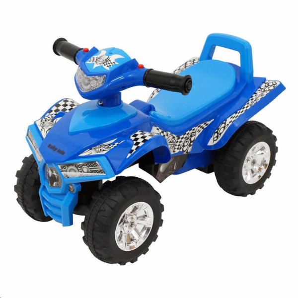 Dětské odrážedlo se zvukem Čtyřkolka Baby Mix modrá