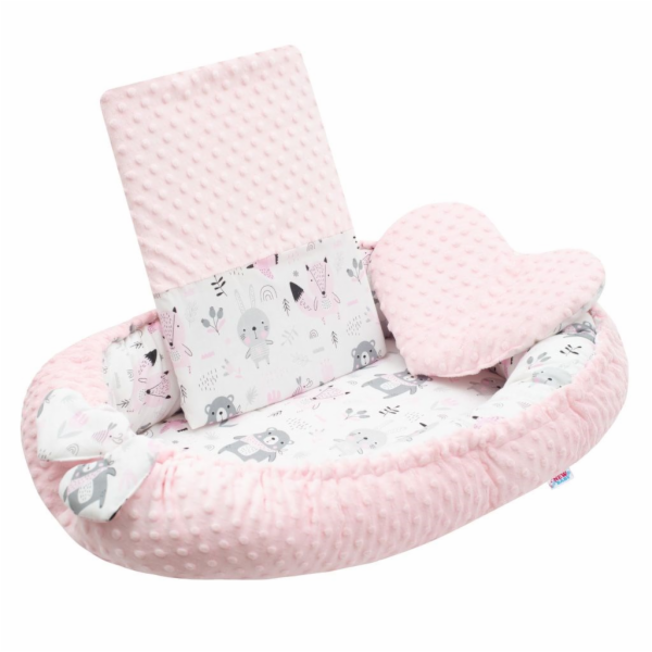 Luxusní hnízdečko s polštářkem a peřinkou New Baby z Mink...