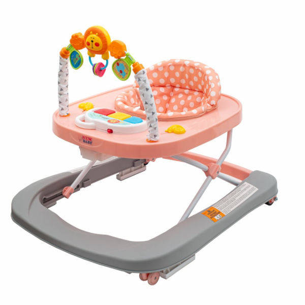 Dětské chodítko se silikonovými kolečky New Baby Forest K...