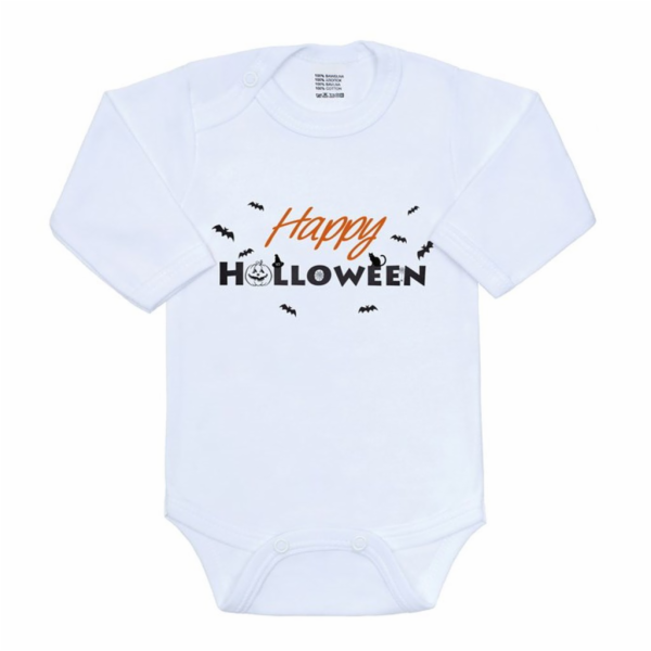 Body s potiskem New Baby Happy Halloween