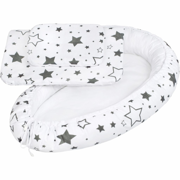 Luxusní hnízdečko s peřinkami pro miminko New Baby hvězdy...