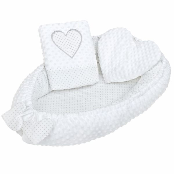 Luxusní hnízdečko s polštářkem a peřinkou New Baby z Mink...