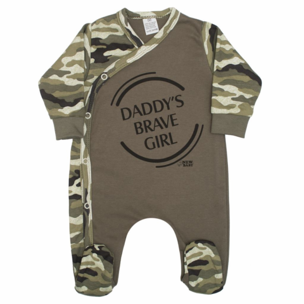 Kojenecký overal New Baby Army girl