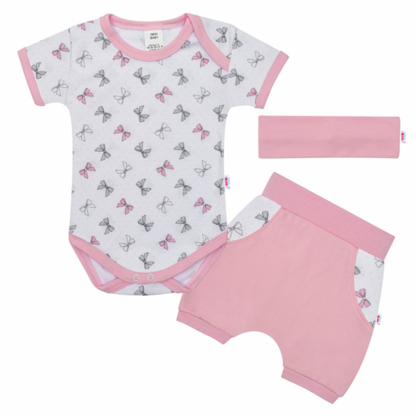 3-dílná letní bavlněná souprava New Baby Perfect Summer r...