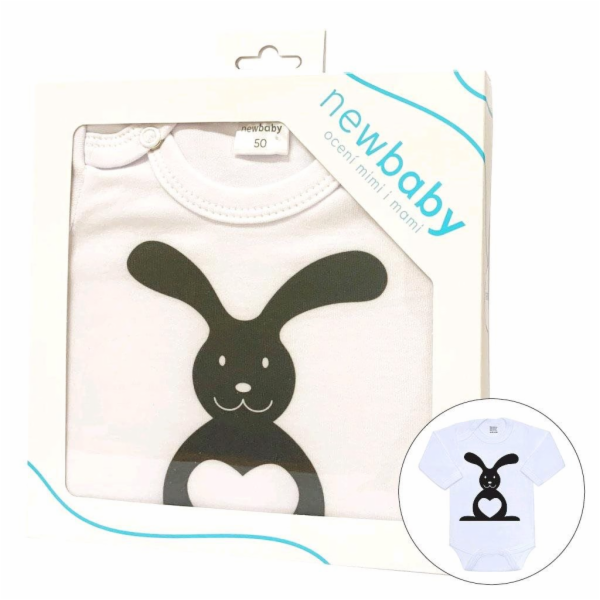 Kojenecké body s dlouhým rukávem New Baby Zvířátko Zajíče...