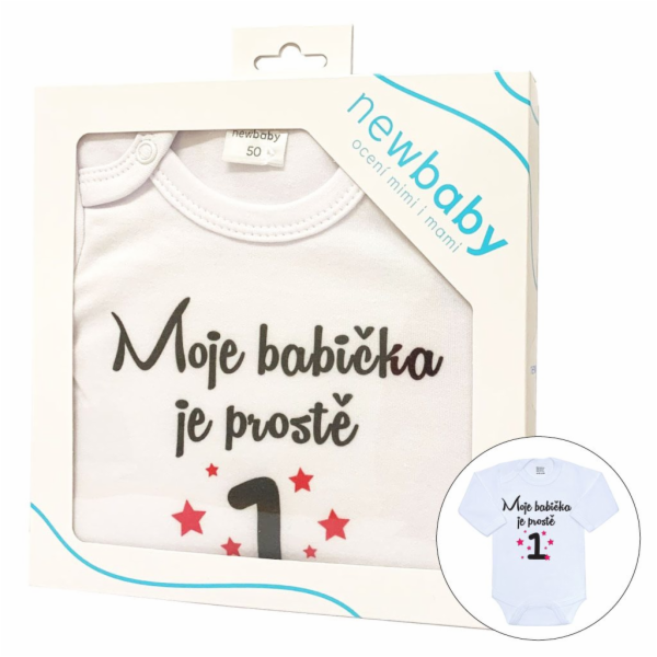 Body s potiskem New Baby Moje babička je prostě jednička ...