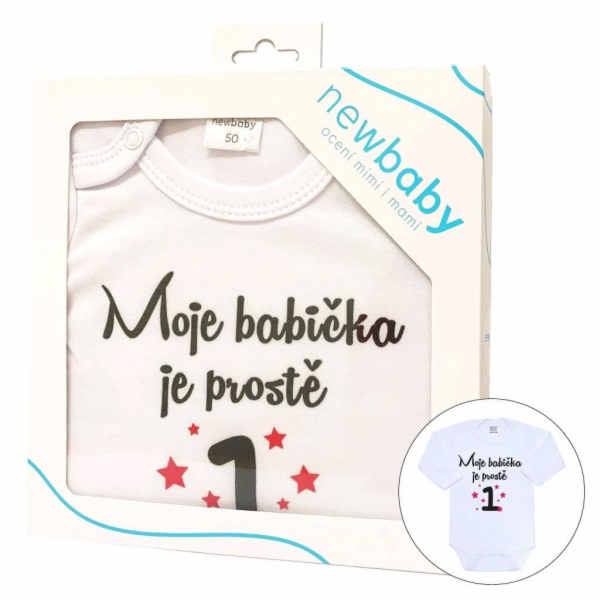 Body s potiskem New Baby Moje babička je prostě jednička ...