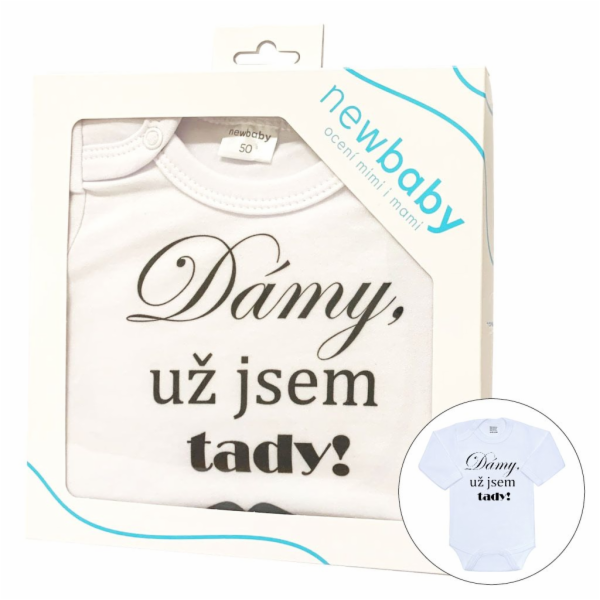 Body s potiskem New Baby Dámy, už jsem tady! - dárkové ba...