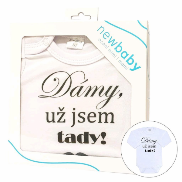 Body s potiskem New Baby Dámy, už jsem tady! - dárkové ba...