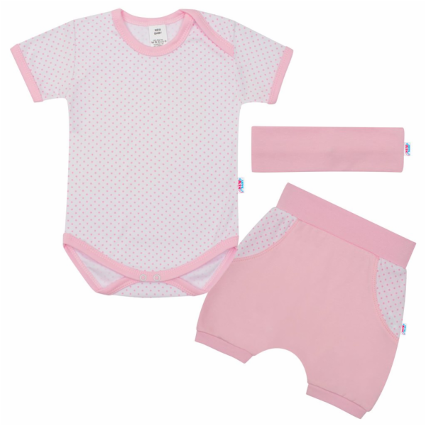 3-dílná letní bavlněná souprava New Baby Perfect Summer s...